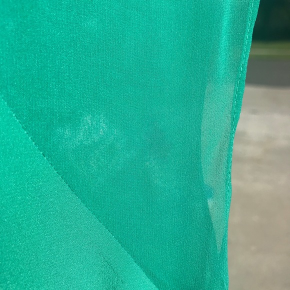 Seafoam Green BCBG MAXAZRIA SHIRT Size XS - Picture 6 of 6